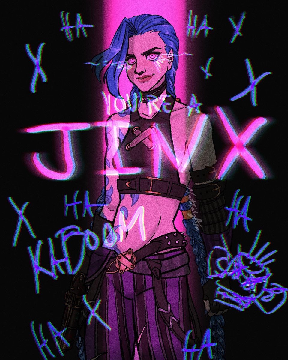 NattalyAra's tweet photo. Jinx - Powder | Arcane
#arcane #jinx #jinxarcane https://t.co/ptr2xiMZi2