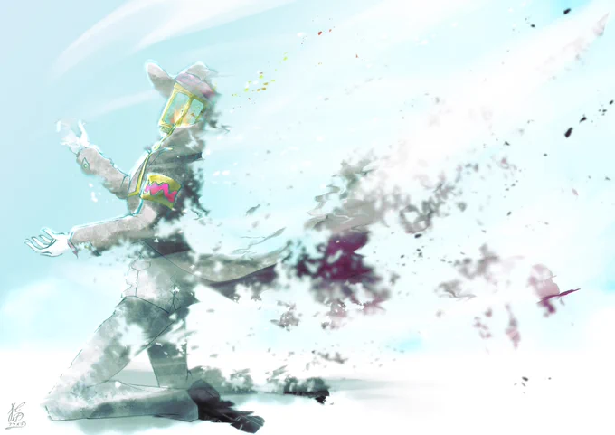 『 ーーー い つ か あの雲のように ーーー 』

#コンパスお絵描き 