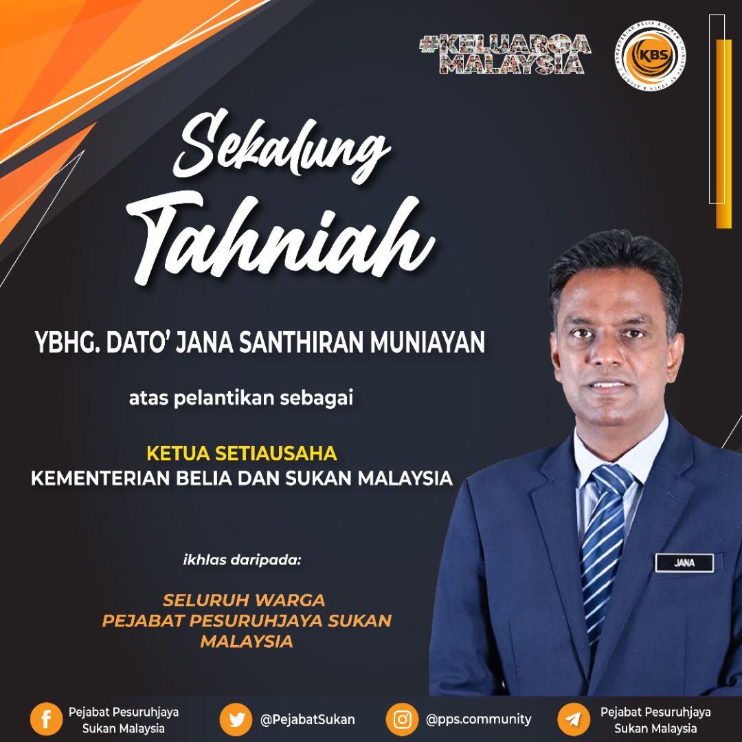 Pejabat Pesuruhjaya Sukan Malaysia (@PejabatSukan) / Twitter