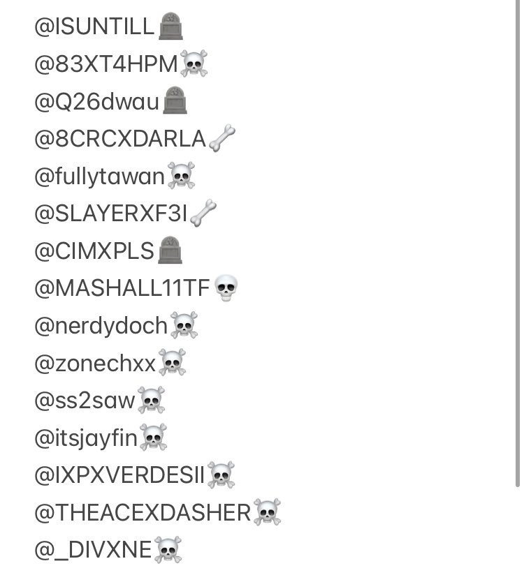 อัพเดทสถานะแก๊งกระดูกล่าสุดครับ ชอบคนไหนเล็งคนไหนก็เดมมาขอแอคออฟ #10𝐗𝐒𝐊𝐄𝐋𝐄𝐓𝐎𝐍