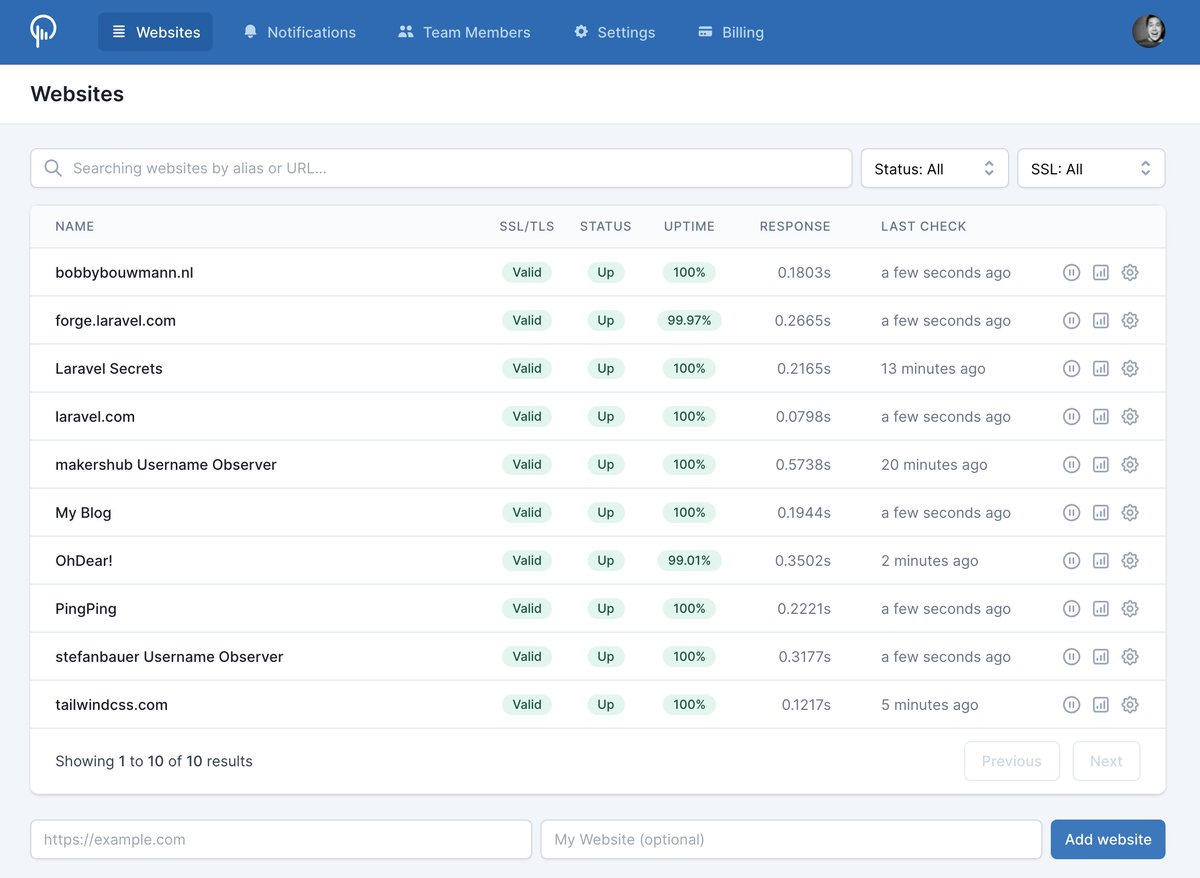 📣 We have finally added a long-requested feature: You can now filter the dashboard by availability or certificate status. Offline only, online, invalid, expiring soon, etc. Hope you enjoy it. Let's know what you think!