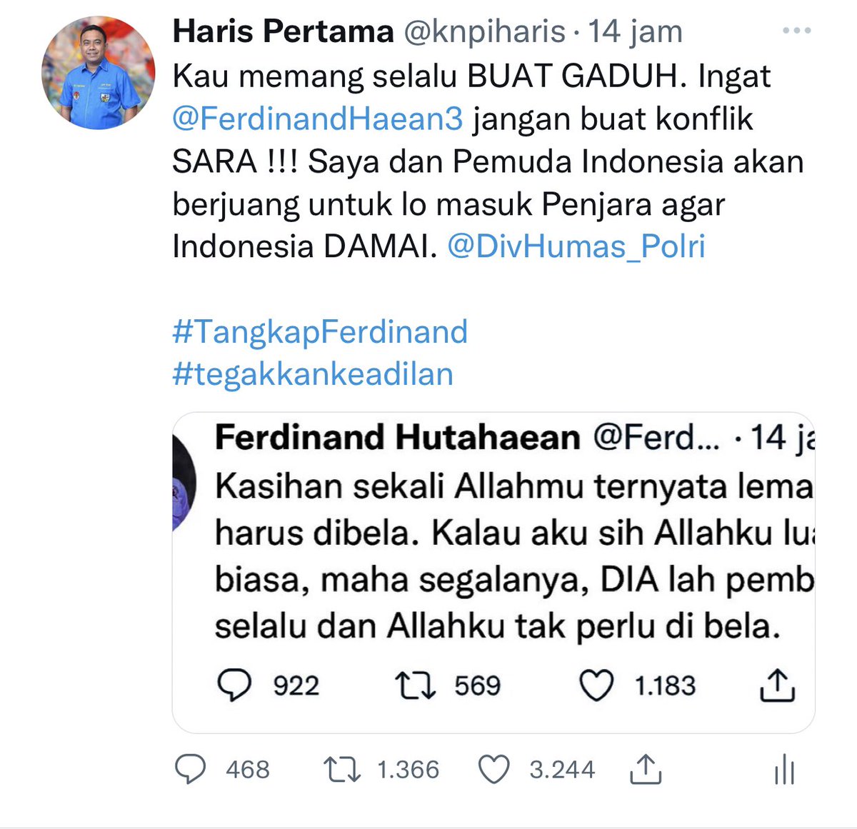 knpiharis's tweet image. Mohon info siapa yang me Retweet postingan saya yang ada di foto ini. Saya butuh 1 orang lagi untuk menjadi saksi agar berkas laporan lengkap. Jika ada yang mau kirim pesan di twitter saya. Ayo bersatu