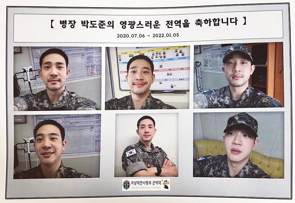 TheRoseBrasil's tweet photo. [IG: Dojoon] 05.01.22 | 🌹

"06.07.2020 ~ 05.01.2022
Park Dojoon, Sargento do Comando de Operações Terrestres, foi dispensado!!"

#RedRoseDojoonIsBack
#TheRose #더로즈 #Dojoon 
@TheRose_0803 @TheRoseSound 
@parclassic https://t.co/aUN1hC5uIc