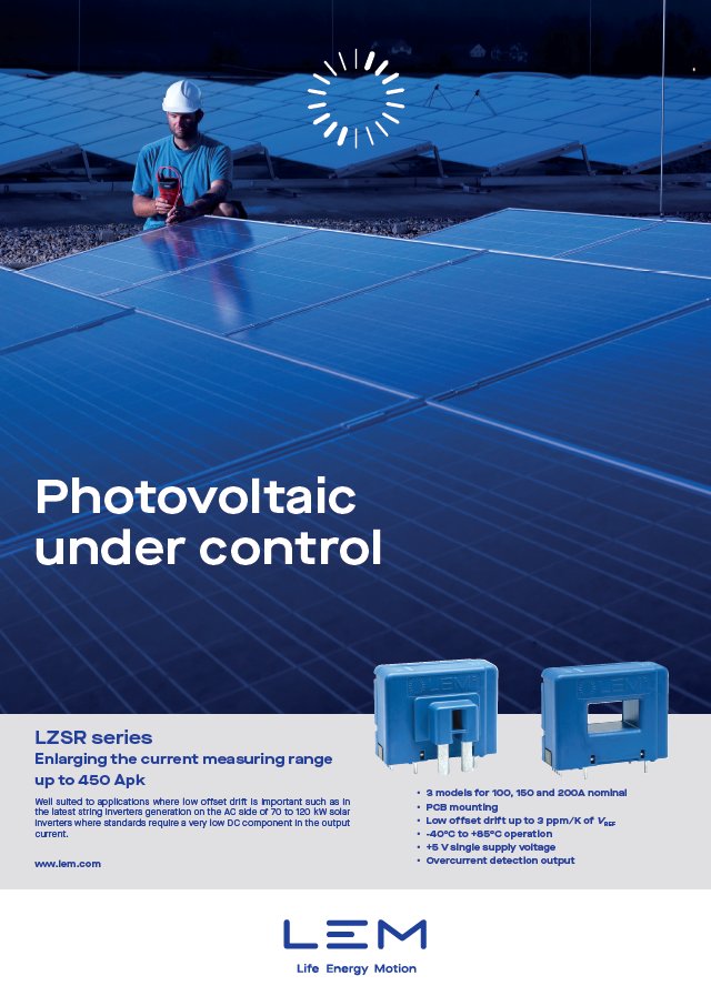LEM China won “BJX Cup”! 🥇
It rewards LEM’s independent innovation in the photovoltaic field and the precision, high reliability, compact structure of
LZSR series bit.ly/3zn1hrc and HMSR series bit.ly/31pnmcd current sensors.
#currentmeasurement #photovoltaics