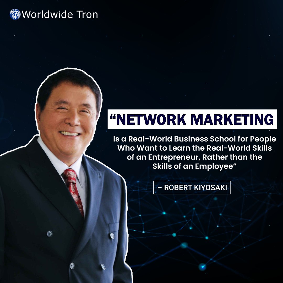 worldwidetron's tweet photo. Do you agree with Robert Kiyosaki?
.
.
Please let me know in the comments!
.
.
.
#networkmarketing #networking #mlm #worldwidetron #multilevelmarketing #selling https://t.co/47A6tIGMB3