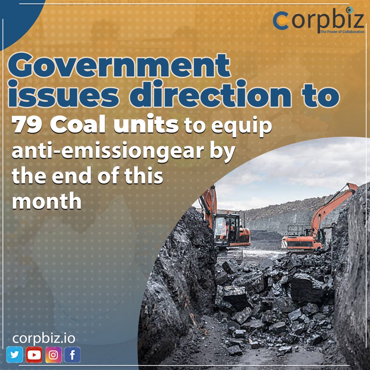 corpbizhq's tweet image. #latestnotification 

The #government has issued directions to 79 #coal-based #powerplants in category A to curb the emission of Sulphur &amp;amp; #Nitrogen Dioxide gases by the end of this month. In contrast, the rest 517 units have been given time relaxations bit.ly/3JKs85q
