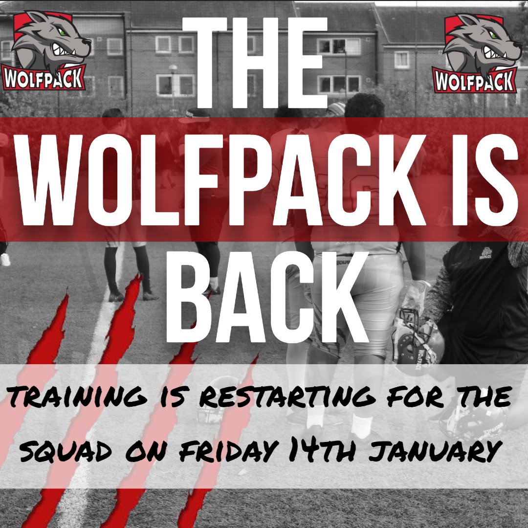 THE WOLFPACK IS BACK!!!-
Returning from the winter break , training will restart from Friday the 14th of January for the Wolfpack in preparation for our next game on the 30th
#BackTheCityPack