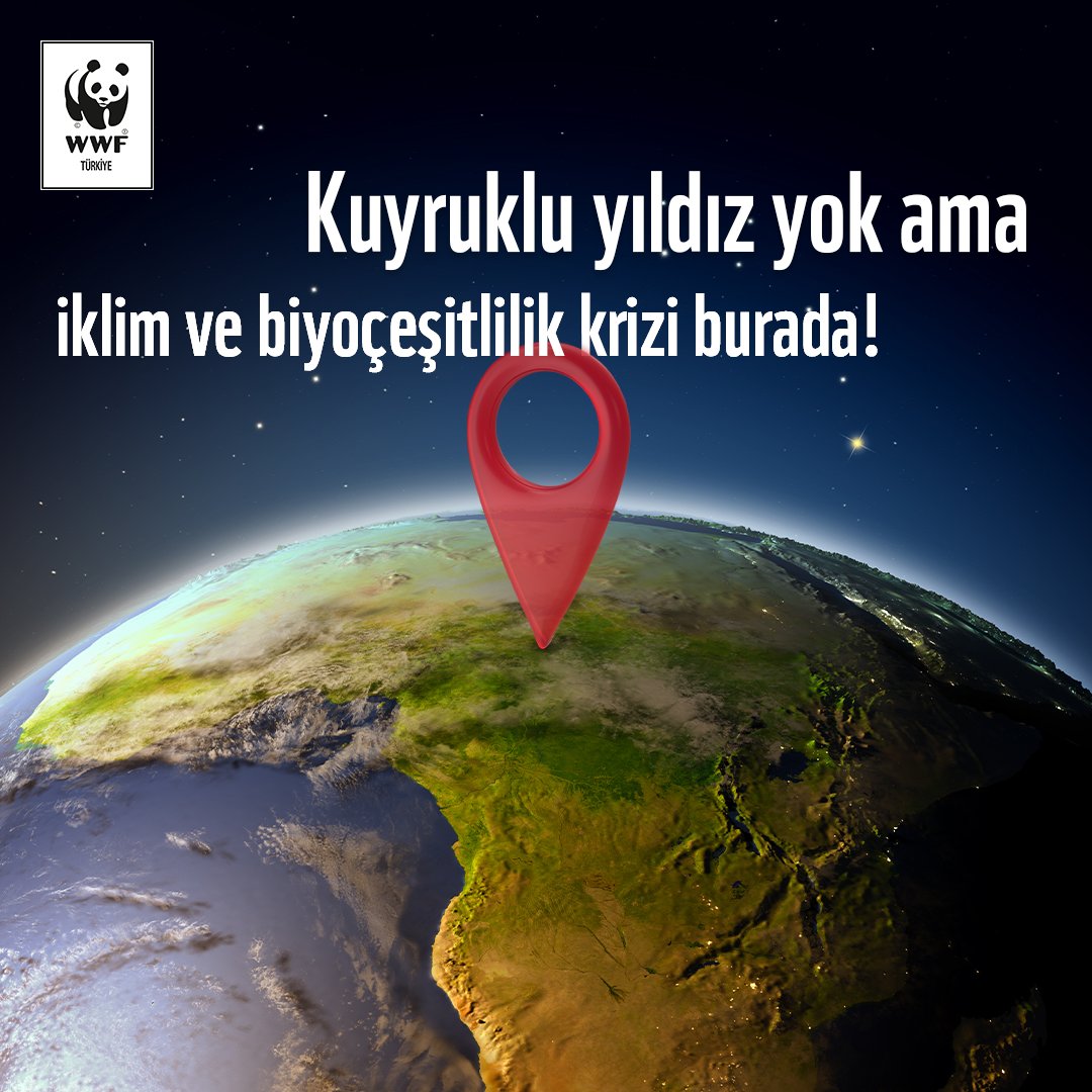 WWF_TURKIYE's tweet photo. Artık görmezden gelmek için zamanımız yok! Şimdi harekete geçme ve geleceğimiz için gezegeni iyileştirme zamanı. #İmkansızDeğilAcil
Doğayı ve geleceğimizi kurtarmak #BirlikteMümkün!
#DontLookUp https://t.co/5KKzaTXCnt