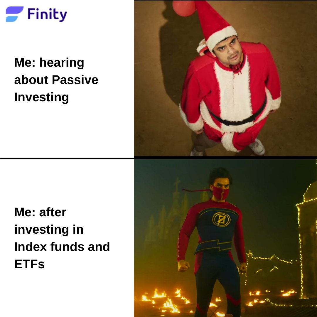 finity_official's tweet photo. ⚡️It came to me as a shock and gave my investments superpowers!🦸💰#gopassive  #ETFs #mutualfunds #personalfinance #MinnalMurali https://t.co/2J3CI5Wncs