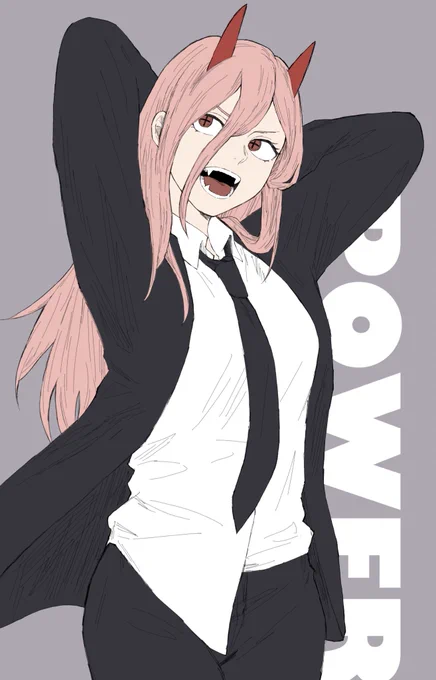 らくがきパワーちゃん
アニメ楽しみだなーーー!!!
#チェンソーマン 