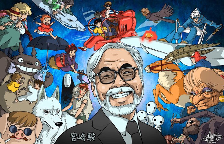 Happy birthday mister Hayao Miyazaki 81 ans aujourd hui !!! 