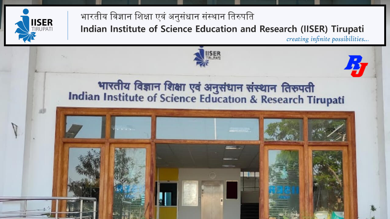 Post Doctoral Research Fellowship (PDRF) Positions in IISER Tirupati