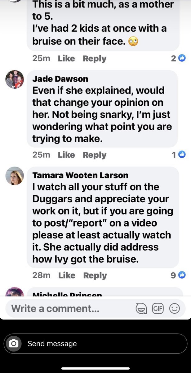 with_ballz's tweet photo. #woacb has deleted this post where she accuses Jessa and Ben of beating their child. Here are the comments calling her out. #katiejoy #duggars #stopkatiejoy https://t.co/FlburFd2Up
