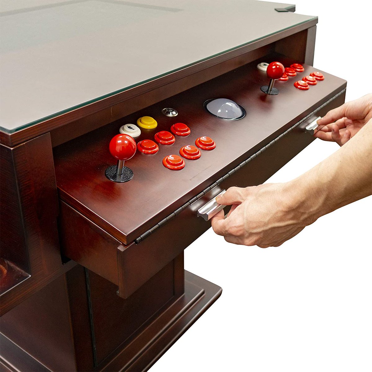 TechFindery's tweet image. Take a look at this beautiful #gaming table I found on Amazon! This would make a lovely accent to any room, not just your game room! Classy AND fun!

amzn.to/3qSvcUa

#Gamer #gamersunite #AmazonFinds #HomeDecor