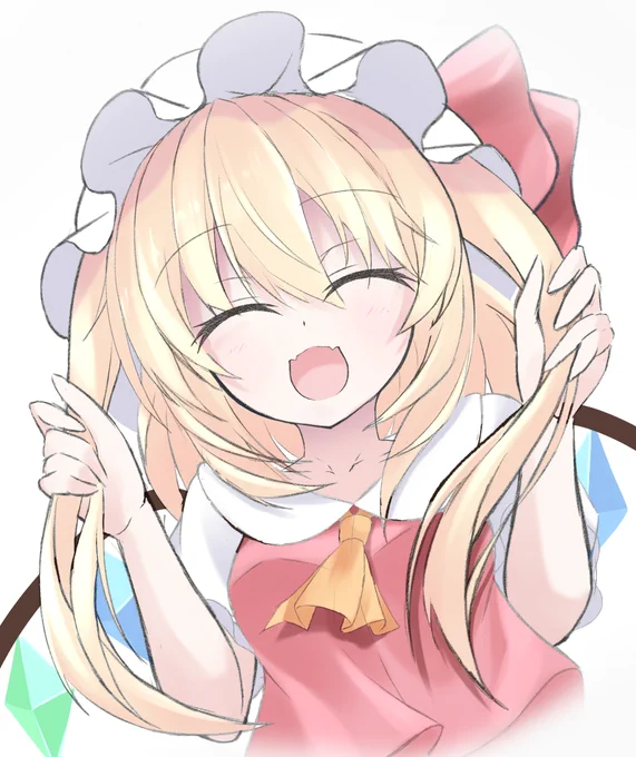 らくがきツーサイドアップフランちゃん 
