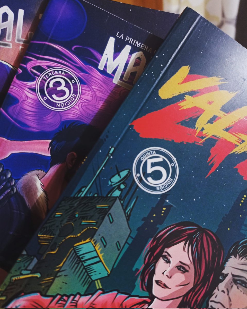 Todemun's tweet photo. Pronto llega la tercera edición de "Maliseche - El Despertar" y la quinta edición de "Valpunk 2127" 💕 https://t.co/ky6OlINKg5