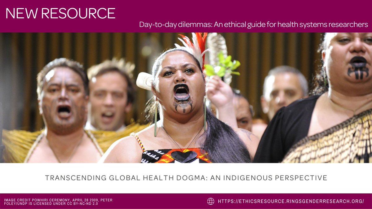 Pamoja (@pamojauk) on Twitter photo NEW on the <a href="/H_S_Global/">Health Systems Global</a> ethics site!
Current perspectives on global health are largely determined by institutions in Europe or in the USA. Those determining the questions are not diverse, which results in hegemonic solutions for the entire world.
ethicsresource.ringsgenderresearch.org/resource/trans… NEW on the <a href="/H_S_Global/">Health Systems Global</a> ethics site!
Current perspectives on global health are largely determined by institutions in Europe or in the USA. Those determining the questions are not diverse, which results in hegemonic solutions for the entire world.
ethicsresource.ringsgenderresearch.org/resource/trans…