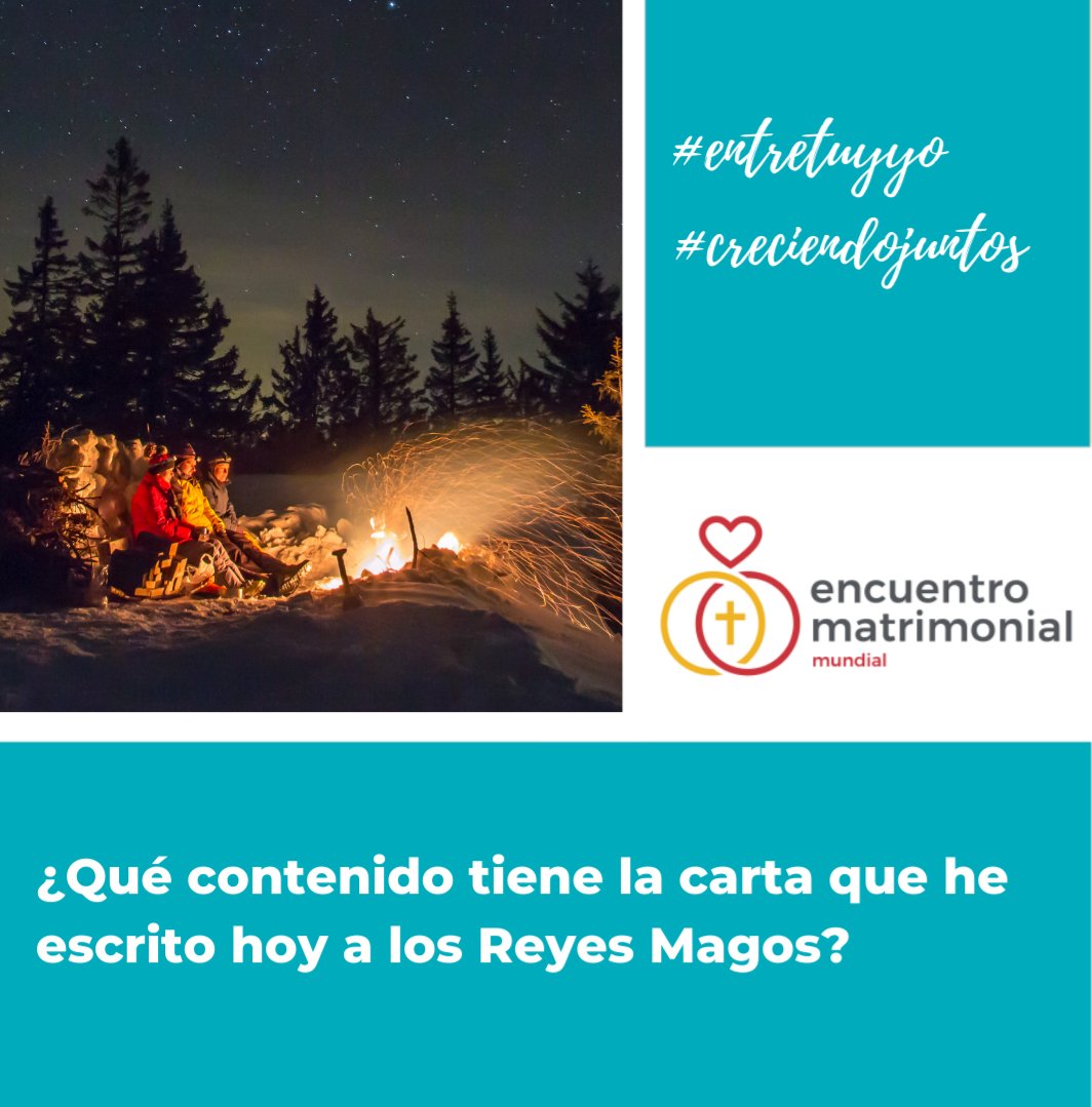 EM_Web_RS's tweet photo. #creciendojuntos #entretuyyo
#encuentromatrimonial
#encuentromatrimonialmundial
#tipsparapareja
#tipsparaparejas
#consejosparaparejas 

¿Qué contenido tiene la carta que he escrito hoy a los Reyes Magos? https://t.co/cdZPsQXoSw
