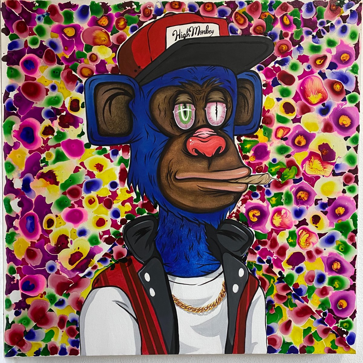 highmonkeynft's tweet photo. Imagine if we place this ART in the party.🌈🥴
Me = seeing myself in the the painting 😆🤣

#NFTCommunity #NFTdrop #cryptocomnft  #NFT #NFTs  #Highmonkey #highmonkeynft #NFTCommunity #NEWNFT #newnftproject2022 #NFTartist #NFTGame https://t.co/Ju40rjbdSm