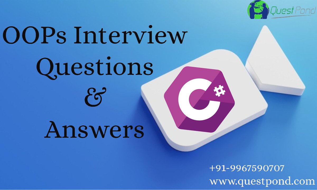 questpond's tweet image. 🔥Practice with these Popular 70+ C#, OOPs Interview Questions and Crack Technical Rounds confidently😎
👉questpond.com/interview-ques…
.
.
.
Happy Learning & Happy Job Hunting......!!!
#csharpinterviewquestions #QuestPond #oopinterviewquestions #csharp #interviewquestionsandanswers