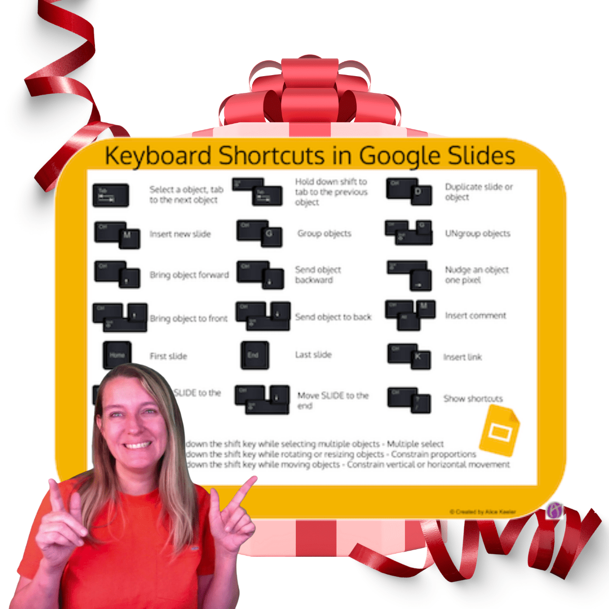 alicekeeler's tweet photo. Poster of Keyboard Shortcuts in Google Slides - Teacher Tech https://t.co/9Dg3wePTzD #googleEDU #googleslides https://t.co/zltGLZCwwn