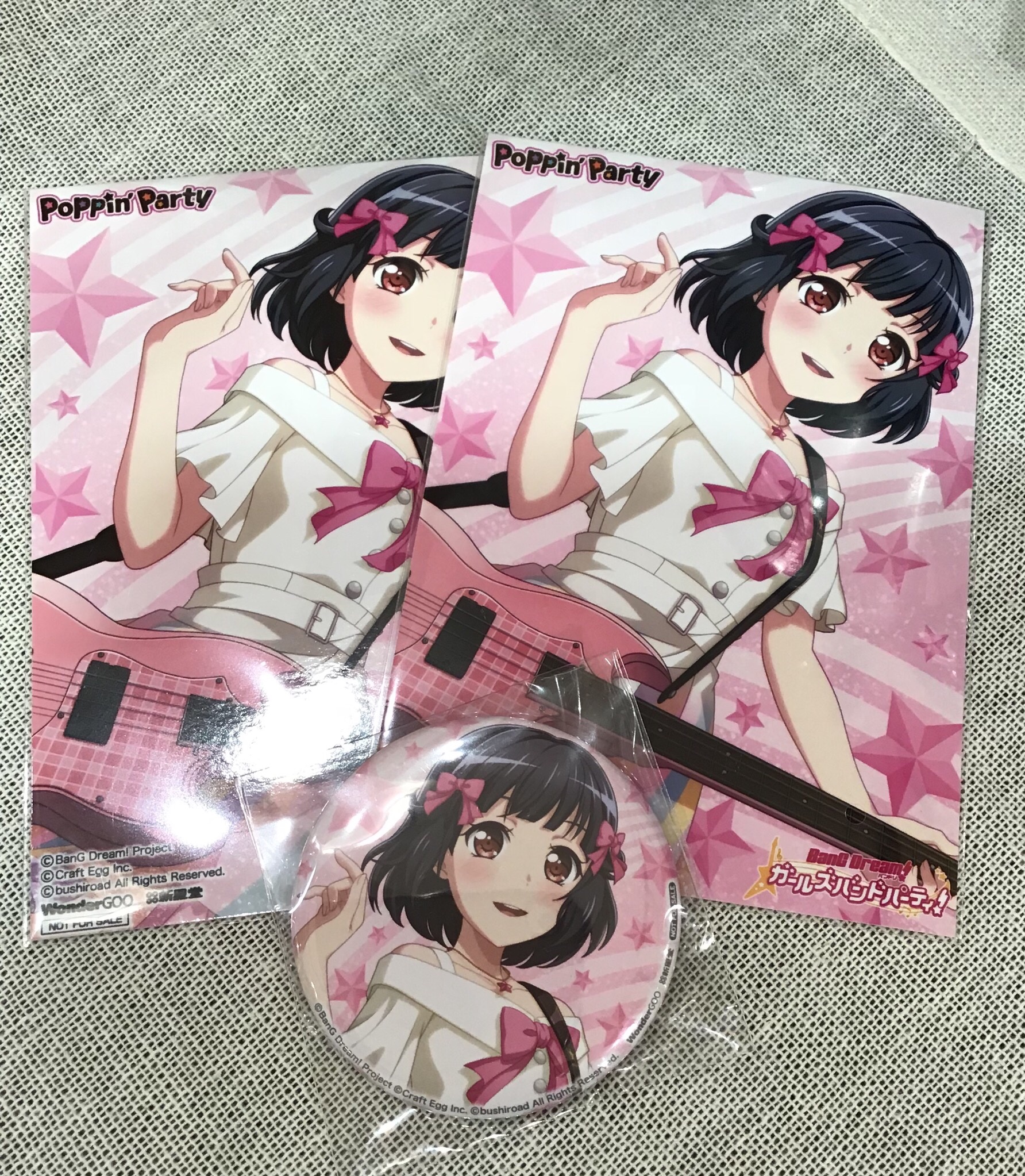 牛込りみ 缶バッジ ブロマイド 新星堂WonderGOO photograph