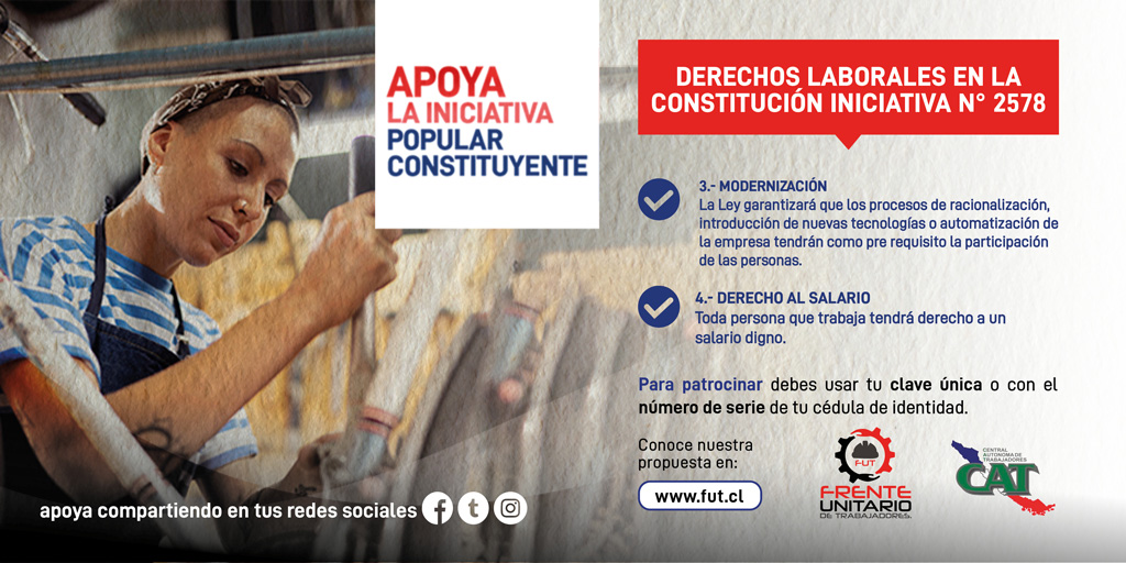 FRENTE UNITARIO DE TRABAJADORES CHILE tweet media