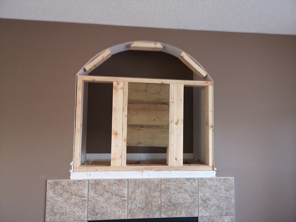 I really hope I get close to centering this TV. 
Tossed all my measurements into Affinity Designer to figure out where to put the mount.
Fingers crossed I converted centimeters to pixels well enough and back again.