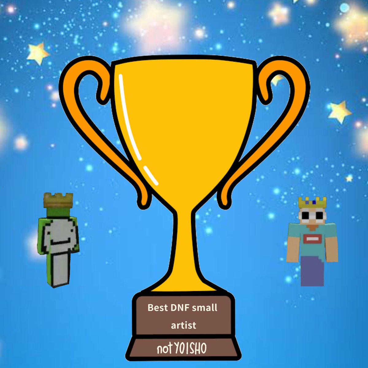 dnftwtawards's tweet photo. The Best DNF small artists are won by @notY0ISH0 and @leafylore ! Congratulations 🏆🎉 https://t.co/DxqKGNRMpS