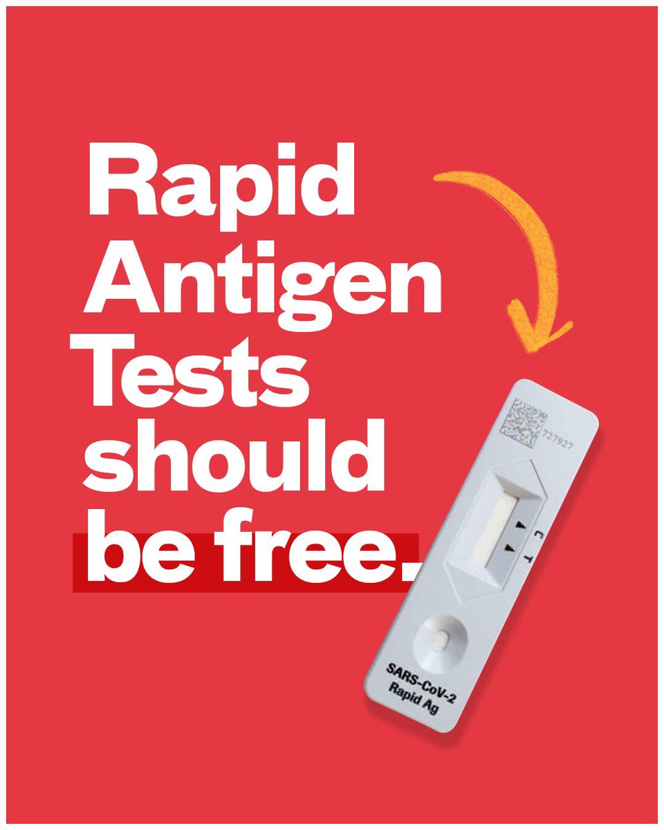 Nobody should be denied a test because they can’t afford one.

Mr Morrison needs to act now and make tests free for Australians via Medicare.