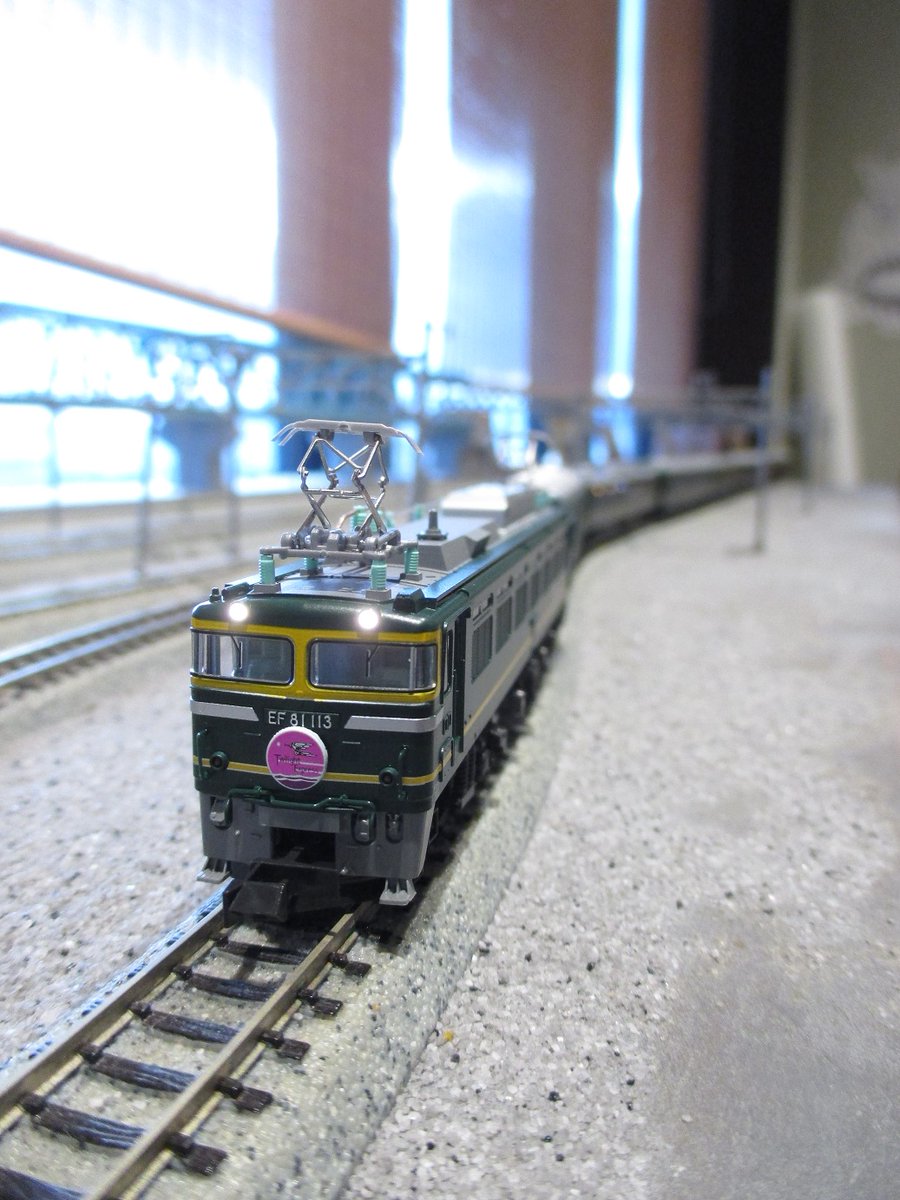 KATO トワイライトエクスプレス EF81 室内灯込み フルセット Nゲージ】 エヌ小屋 トワイライトエクスプレス用室内パーツ他 入荷しま