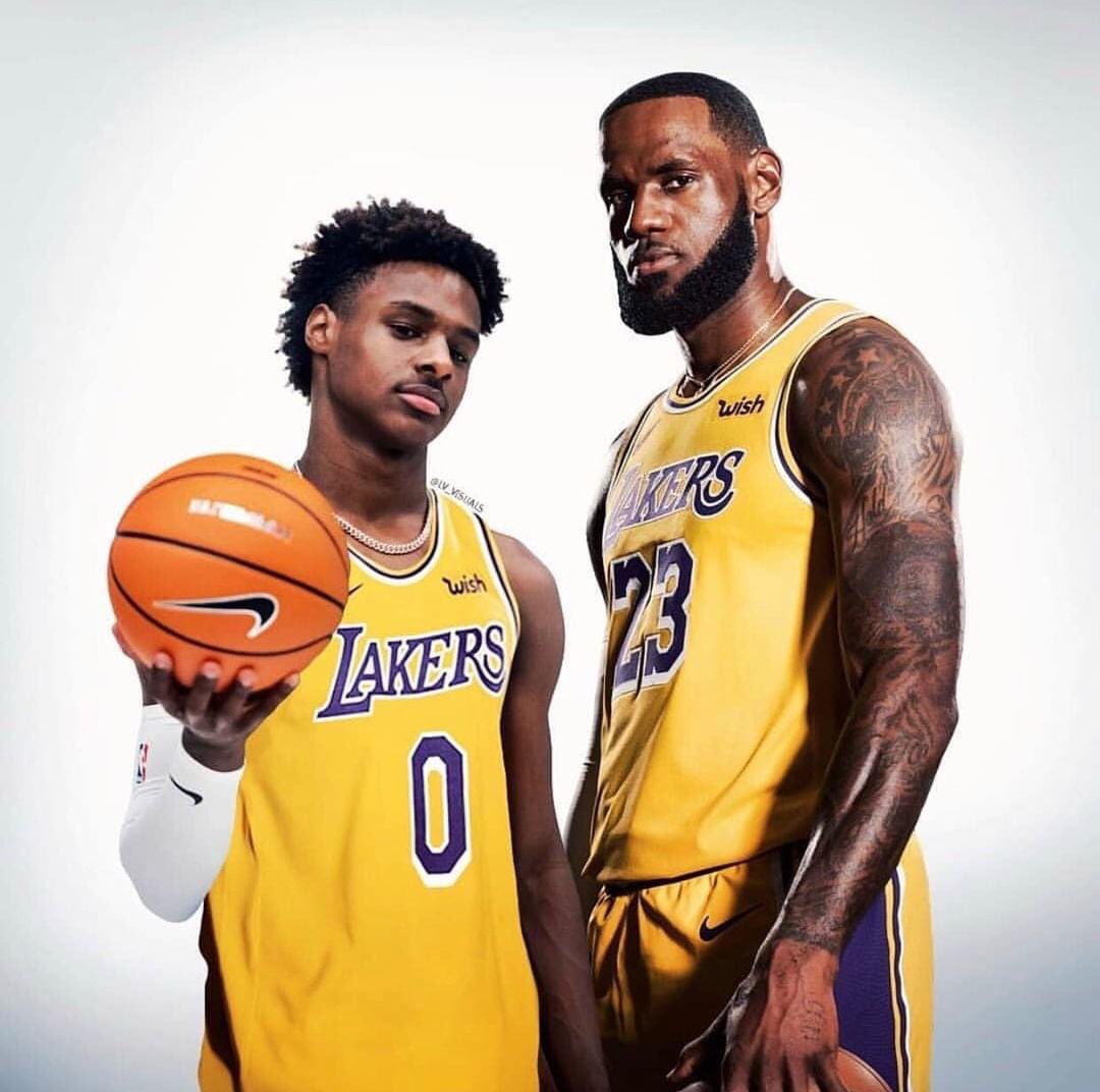 Now This Will Be Crazy. Tell Me About It. Farther &amp; Son In The NBA.#2003NBAdralfClass.#BallFacts. #ballIsLife. I want This To Happen I Do.🏀🏀🏀🏆🏆🏆🏆🏆🥇.🥰🥰. The Best Player In The Game You No It. What Ya Think About Father &amp; son.