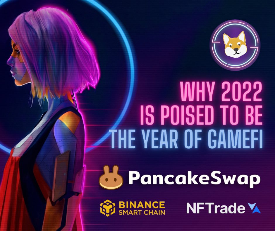 komodainu's tweet photo. Over the past few years, we have seen different trends that have taken the world by storm – from DeFi to NFTs and much more, with the metaverse poised to be the latest trend to get more people excited, GameFi applications are also getting ready to make similarly big moves. https://t.co/j5tFBY5d6M
