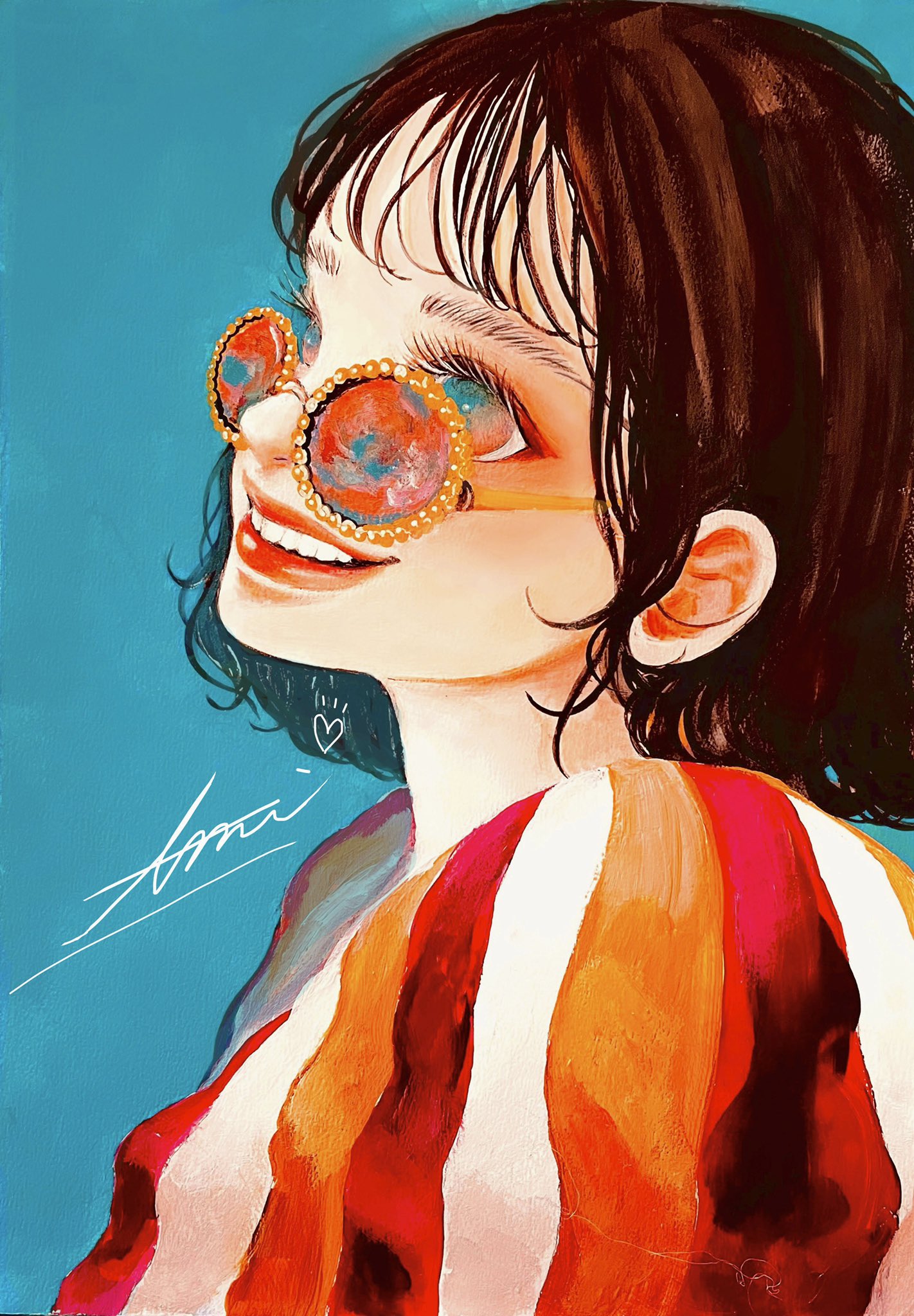 あみ アクリル画 イラスト アナログイラスト 女の子イラスト 女の子のイラストだけで興味を持ってくれる方へ届け T Co Evcnwqbytt Twitter