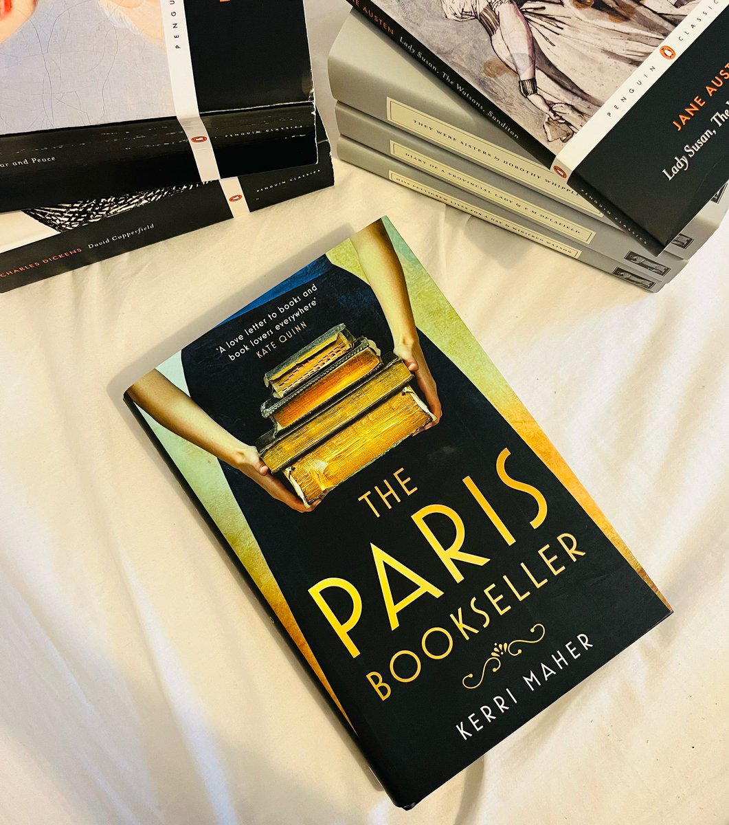 This is a remarkable book which I absolutely loved!

#TheParisBookseller @kerrimaherbooks @headlinepg @RosieMargesson 

Head to insta to find out why and my full review ⬇️⬇️⬇️

instagram.com/p/CYVtafios0Q/…