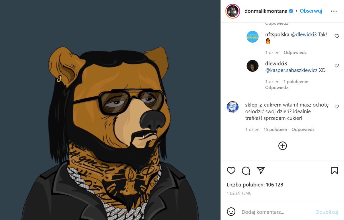 quaz9's tweet photo. Misie NFT kupowane jako oznaka statusu (tak to jest promowane :D), oparte o wciąż palące węgiel taczkami Ethereum. Posty wrzucone w podejrzanie krótkim czasie, a ani jeden nie oznaczony jako sponsorowany.

Ładnie się tam bawicie :o https://t.co/aBn0dfOSmX