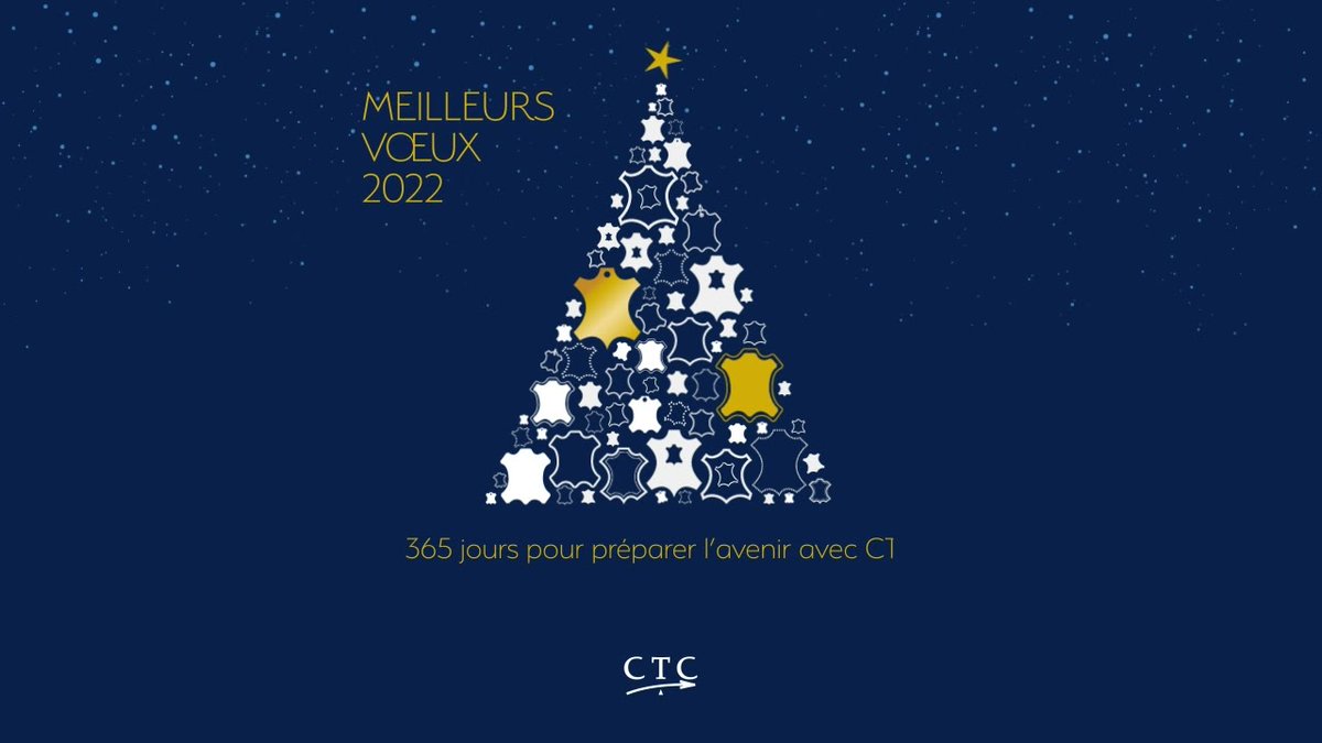 Les équipes de CTC vous souhaitent une belle année 2022
CTC teams wish you a happy new year 2022  buff.ly/3HyHNTm