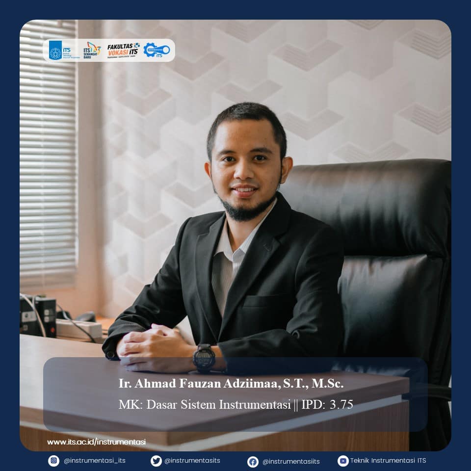 [DOSEN TERBAIK]

Inilah dosen-dosen terbaik versi peringkat nilai Indeks Prestasi Dosen (IPD) di Departemen Teknik Instrumentasi untuk semester Gasal 2021/2022.

#instrumentasiITS #vokasiITS #masukVokasi #IPDDosenITS #ITSSurabaya #ITSCampus