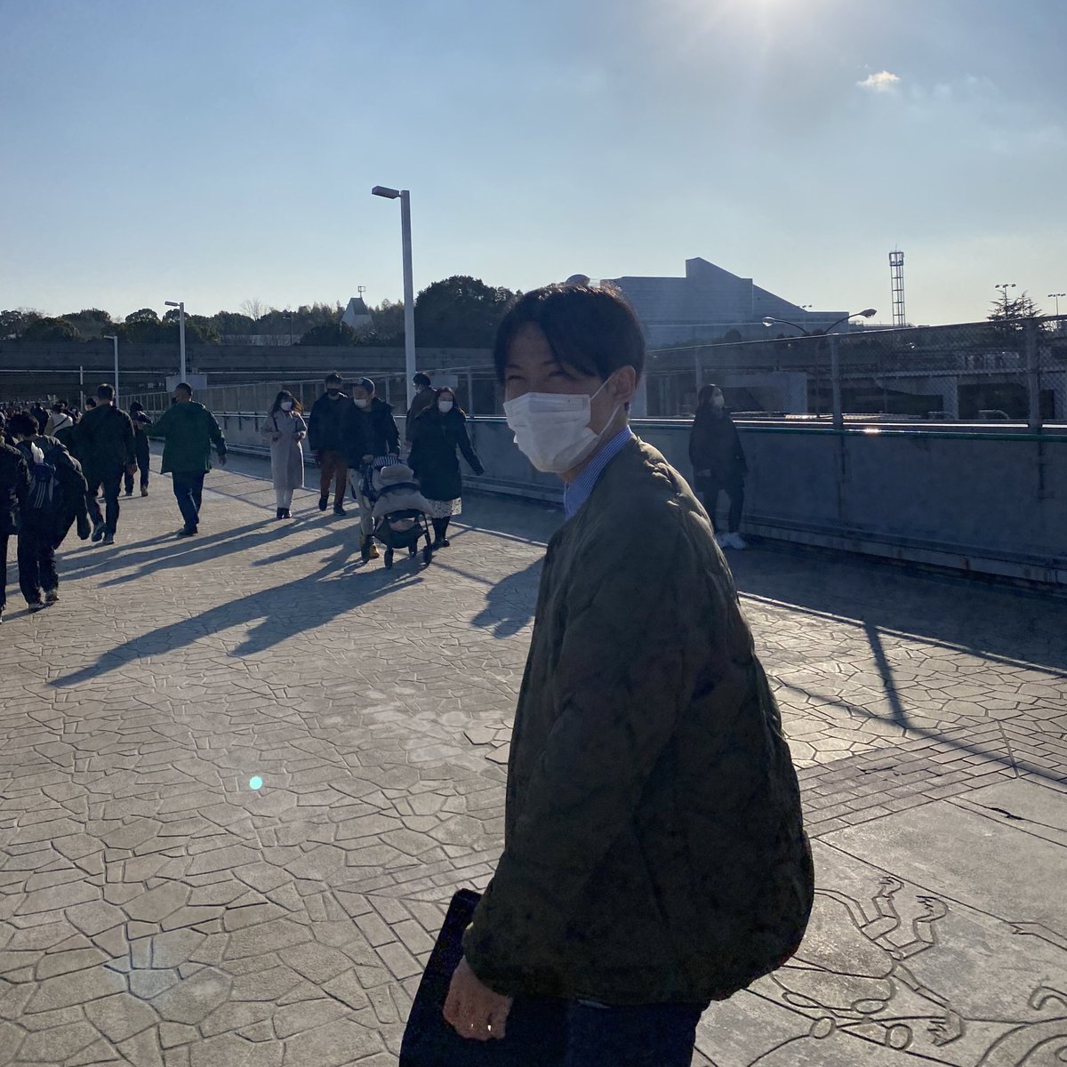 太陽の塔に登った日、三ヶ日。