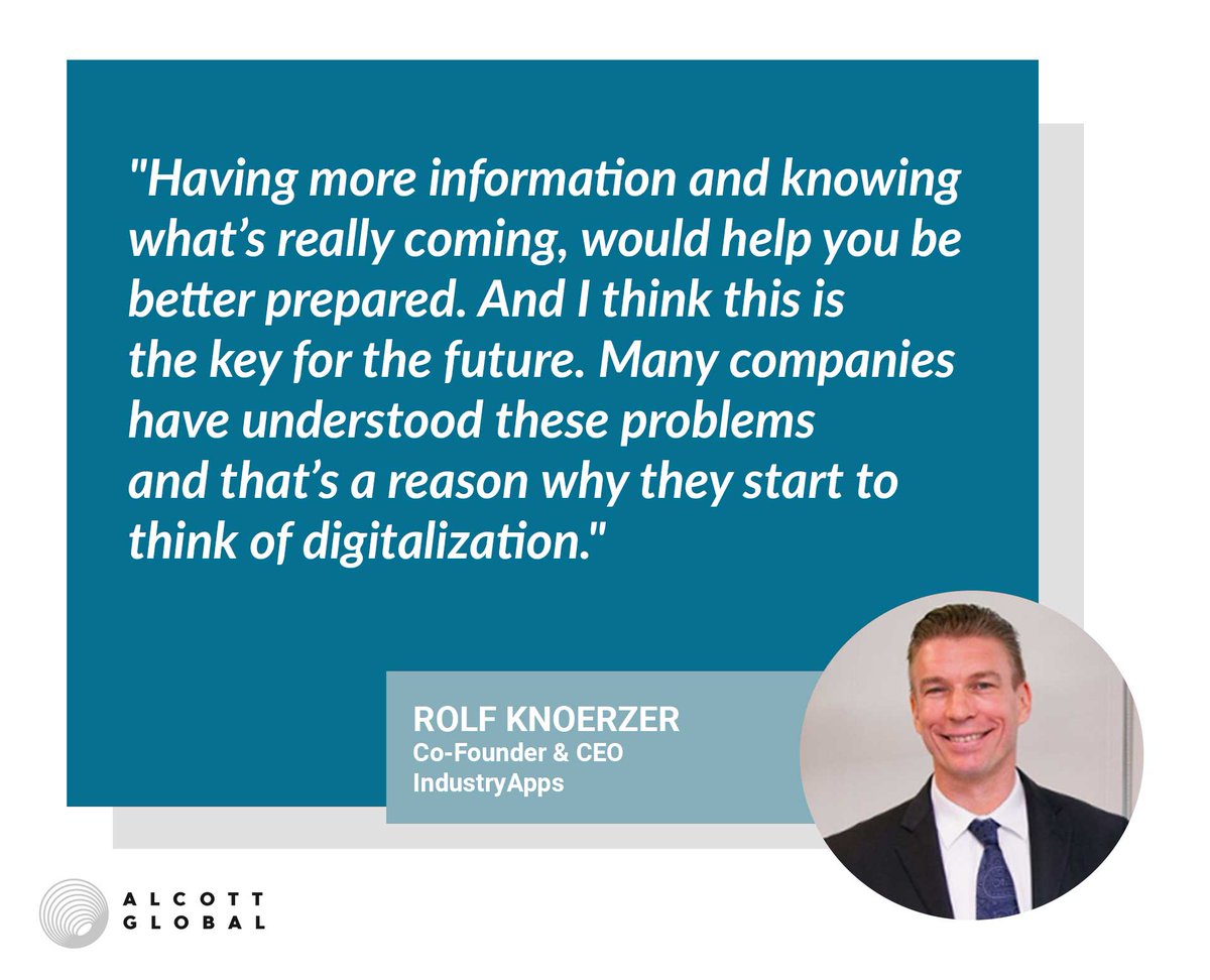alcott_global's tweet photo. Join Rolf Knoerzer Co-Founder & CEO of IndustryApps in an episode of Leaders in Tech and E-commerce Podcast and hosted by Rushit Shah.
Listen to the full episode here. https://t.co/JWAiF4FDUF
#AlcottGlobal #LeadersInSupplyChain #TechAndEcommerce #Talent #People #Tech https://t.co/frWW4f6f3I