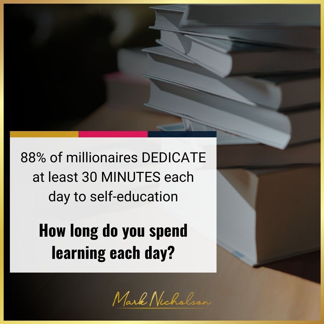 scalewithmark's tweet photo. 30 Minutes.

Ok maybe not just once, but 30 minutes consistently CAN!

Persistence is key, hard work &amp; determination too.

Its hard asking for help, but sometimes you help them too, you just don’t know it.

#marknicholson #leadmachinemastery #systemsandscale #scalewithmark https://t.co/g6dJHOLTH6