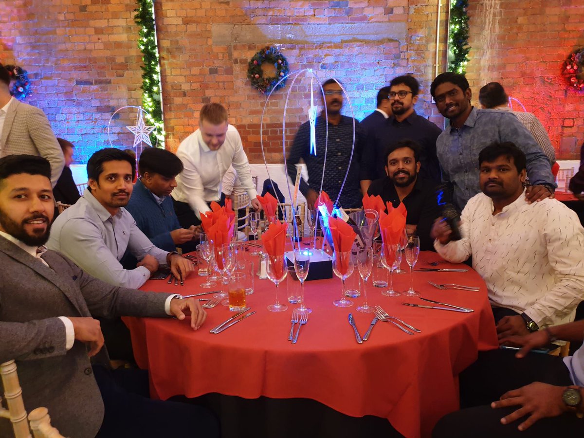 QualityAIGroup's tweet photo. A #throwback to happier times during the pre-holiday season!
#Qualitesters in the UK and Germany enjoyed a thrilling party with delicious food and drinks to usher in #Christmasfestivities.
#LifeAtQualitest #FunTime #Celebrations https://t.co/yQPwe2sE4m
