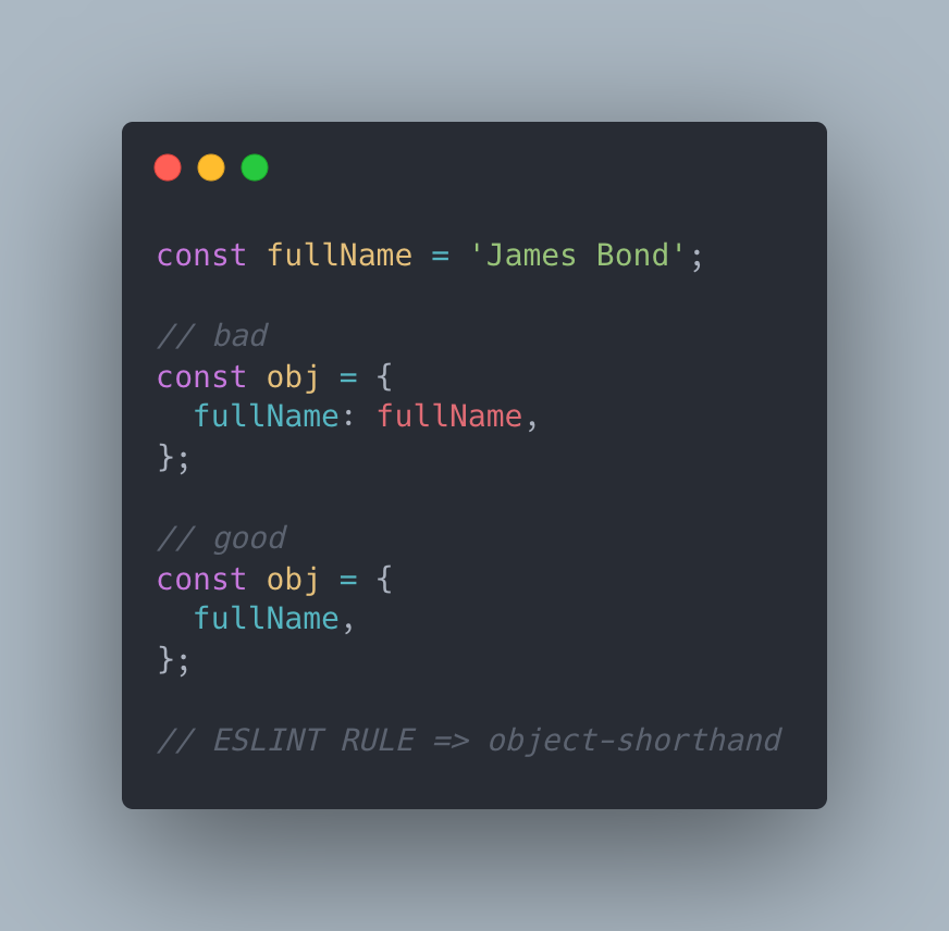 Pavel_FFP's tweet image. Hi there ✋, Javascript tip of the day - 04

Use property value shorthand ✅

#DailyJS, #çaParleDev, #100DaysOfCode, #javascriptdeveloper , #javascript