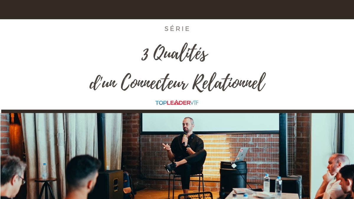 topleadervtf's tweet photo. Avant de transmettre des informations, les grands communicateurs établissent une connexion. 

Nous allons découvrir ces prochains jours 3 qualités d’un connecteur relationnel

➡https://t.co/KSKQ28JV5r https://t.co/rAgaJxls2W