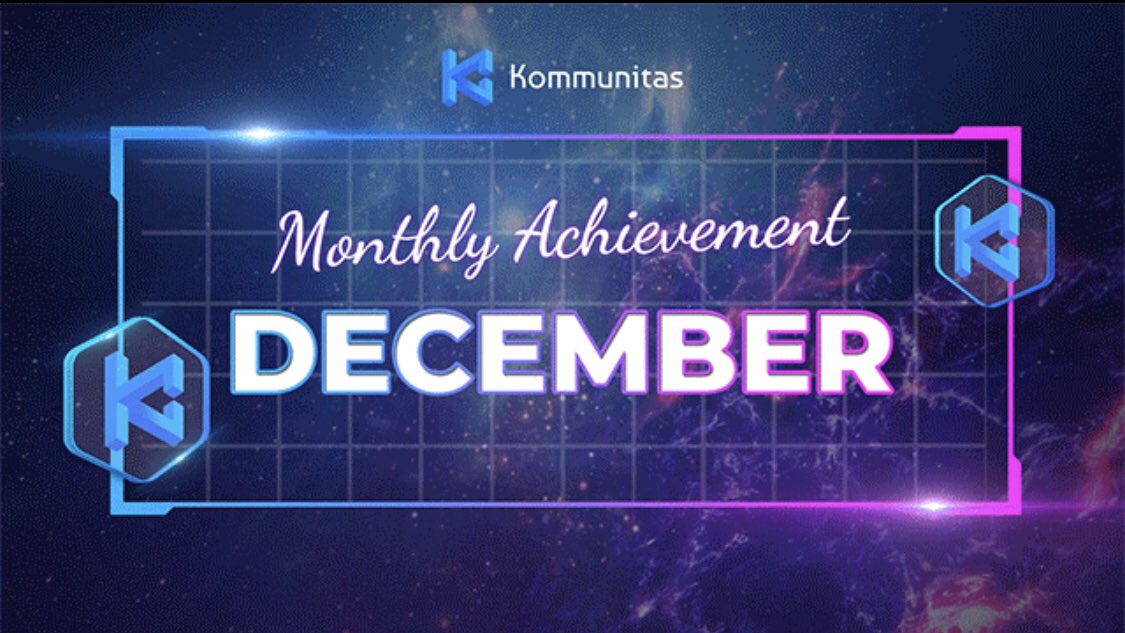 Dear $KOMmunity,

😊 December has been amazing for Kommunitas. Kommunitas was filled with lots of exciting IKOs. We just want to say how thankful we are for your support. 

🙌 Here's the recap of Kommunitas achievements in December 2021: medium.com/@kommunitas/de…
