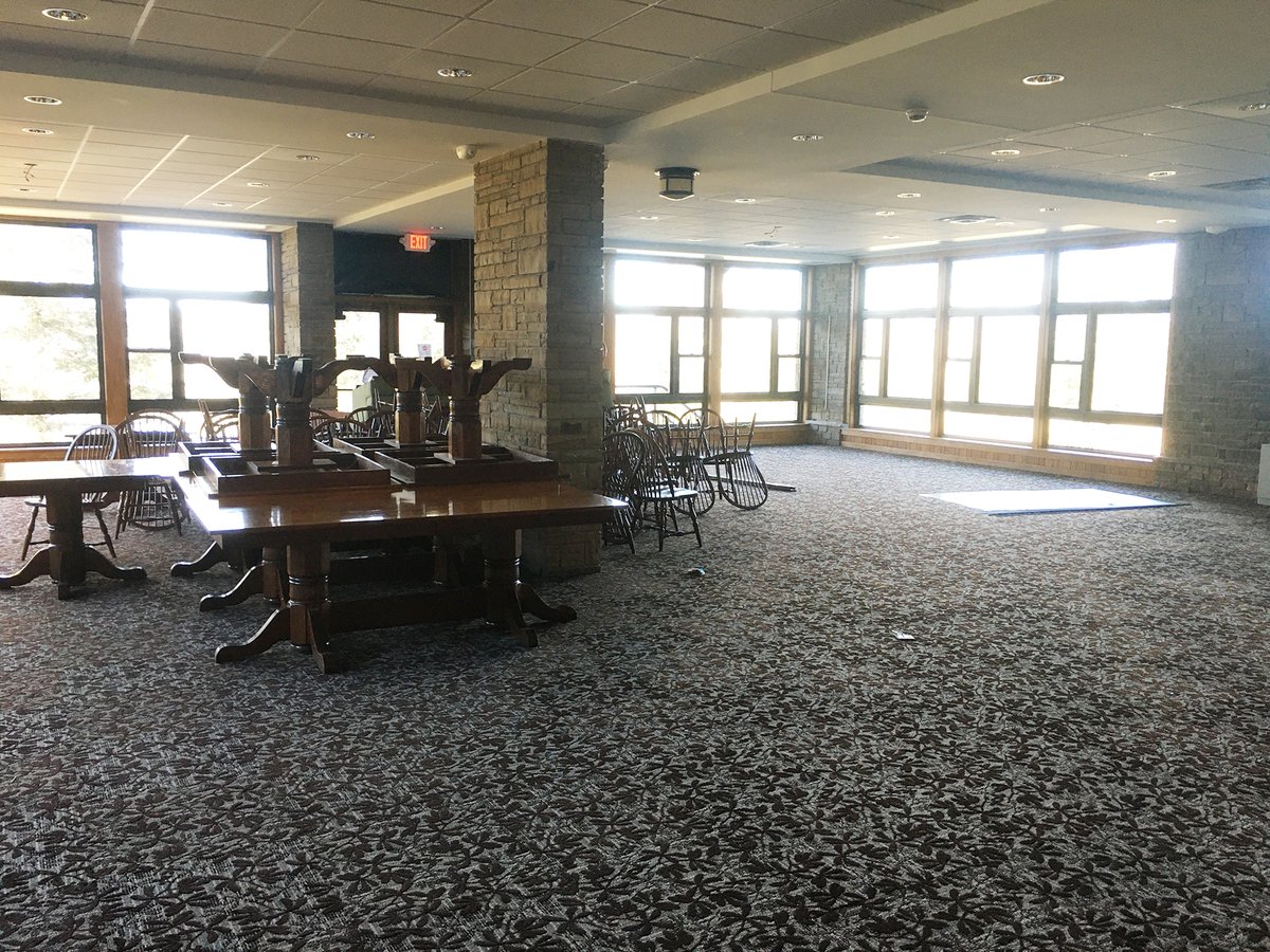 Paradigmarch's tweet photo. Blackwater Lodge update photos, taken on 1/4. Renovations to the Lodge at Blackwater Falls State Park. #wvstateparks #blackwaterfalls #westvirginia #gettuckered #daviswv #architecture #paradigmarchitecture @WVStateParks @WVtourism https://t.co/r6eIr1TWzJ