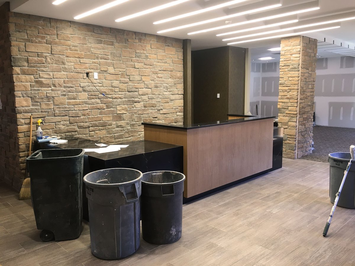 Paradigmarch's tweet photo. Blackwater Lodge update photos, taken on 1/4. Renovations to the Lodge at Blackwater Falls State Park. #wvstateparks #blackwaterfalls #westvirginia #gettuckered #daviswv #architecture #paradigmarchitecture @WVStateParks @WVtourism https://t.co/r6eIr1TWzJ