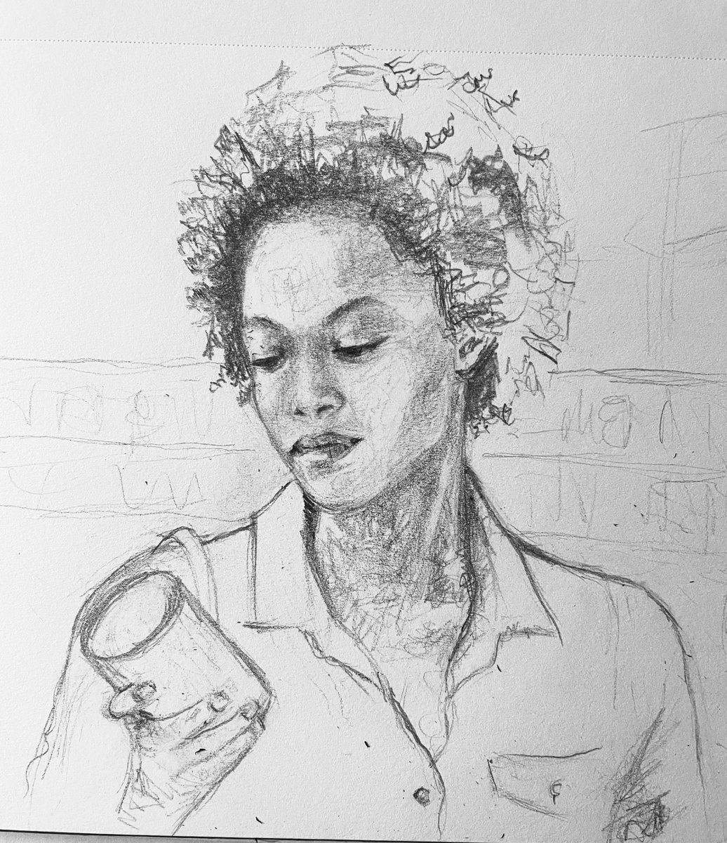 francyjudge2's tweet photo. My latest sketch before and after painted. This was for reference for another picture book I'm working on. I'm also seeking an agent. #Authors &amp; #illustrators, how do you divide your time between getting work done and querying? Need more time. #art #amquerying #sketchbook #SCBWI https://t.co/ootwfrQOrr