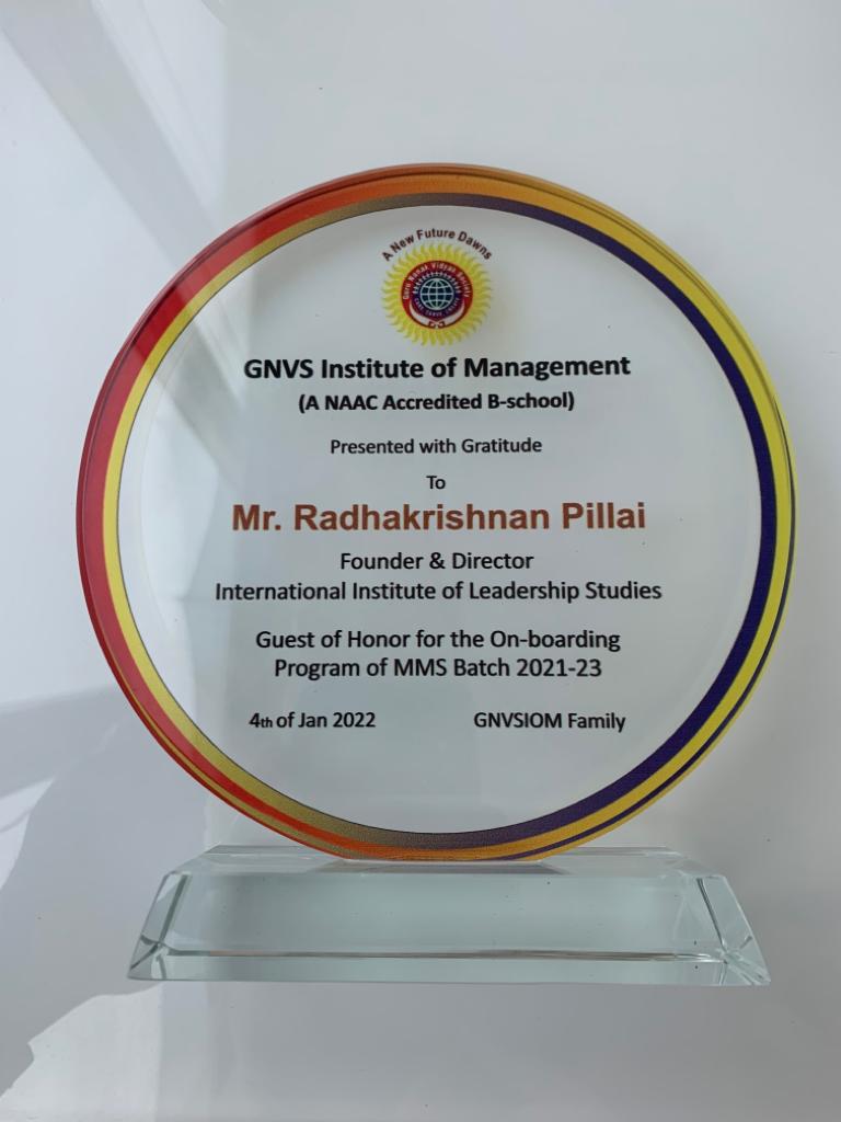 rchanakyapillai's tweet photo. “Glad to be part of the GNVS Institute of Management welcome session for the new batch of MMS students.
I have been part of the institute of for many years now. The teachers and students are real gems of our society.��
#GNVS #MMS
@ChanakyaLtd https://t.co/uVXM3ezw0O