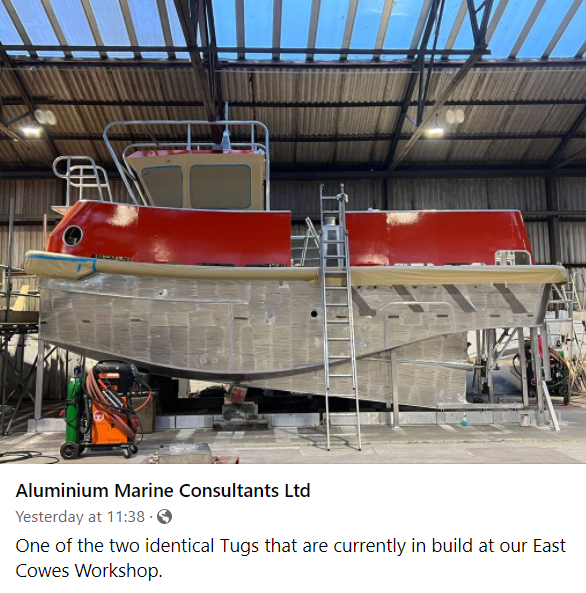 rapidweldingcom's tweet image. Great pic from @AluminiumMarine #supplylocal #iow #weld #welder #welding #marine #shipbuilding